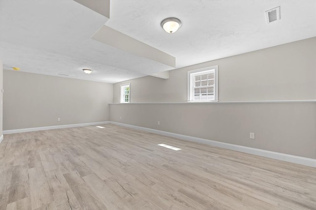 233 W Mountain St, Worcester, MA 01606 - spare room featuring light wood finished floors and baseboards