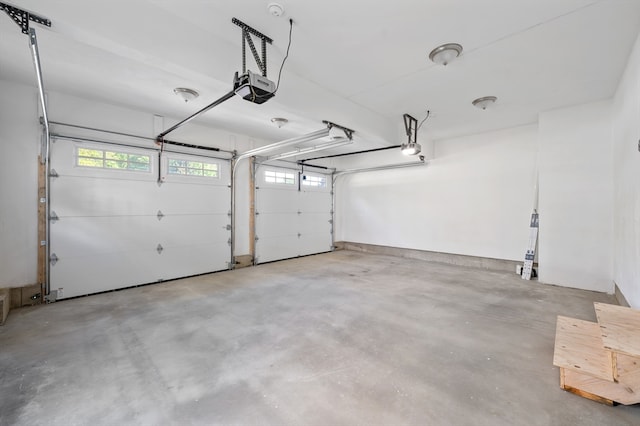 233 W Mountain St, Worcester, MA 01606 - garage with a garage door opener