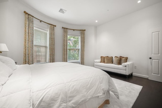 15 Marlborough St Unit 3, Boston, MA 02116 - bedroom featuring dark wood-style floors and recessed lighting
