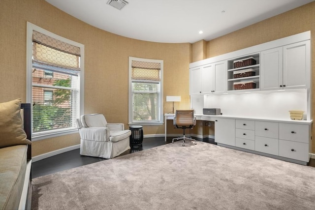 15 Marlborough St Unit 3, Boston, MA 02116 - home office featuring built in study area and plenty of natural light