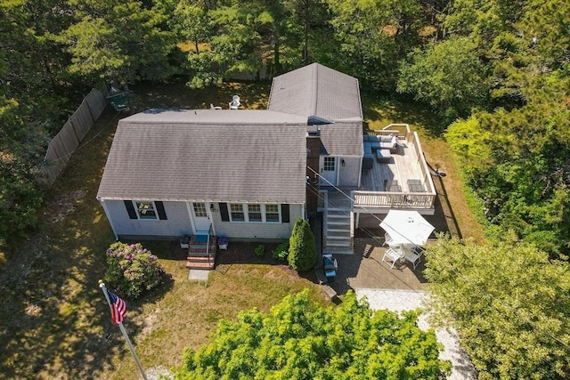 20 Judys Ln, Chatham, MA 02633 - aerial view of property and surrounding area