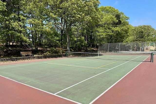 20 Judys Ln, Chatham, MA 02633 - view of tennis court with community basketball court