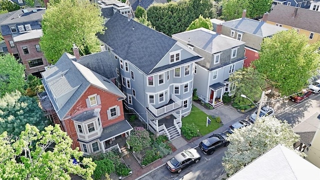 21 Searle Ave Unit 2, Brookline, MA 02445 - aerial perspective of suburban area