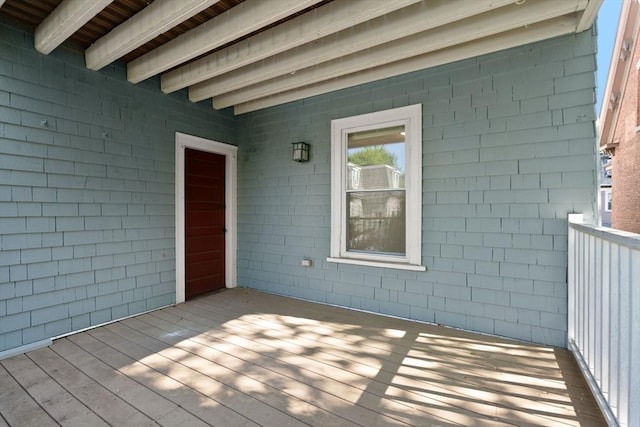 21 Searle Ave Unit 2, Brookline, MA 02445 - view of deck