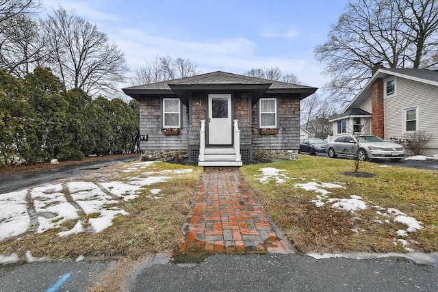 view of bungalow-style house