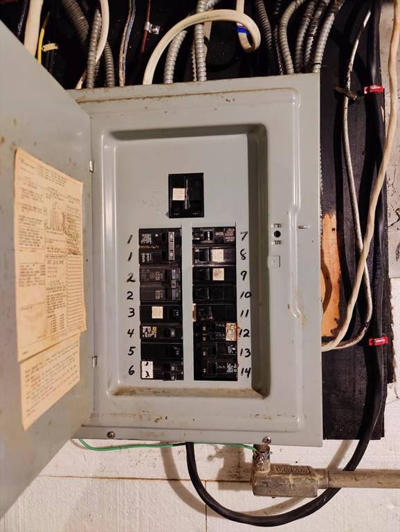 utilities with electric panel