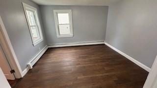15 York St, Haverhill, MA 01830 - spare room with baseboards and wood finished floors