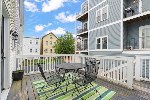 114 Tudor St, Boston, MA 02127 - deck featuring outdoor dining area