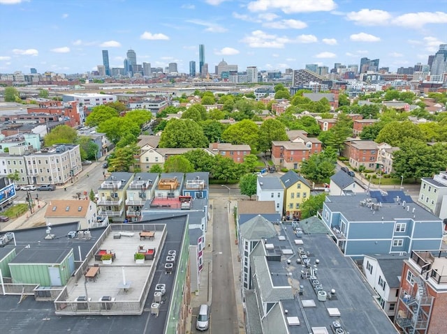 114 Tudor St, Boston, MA 02127 - drone / aerial view of skyline