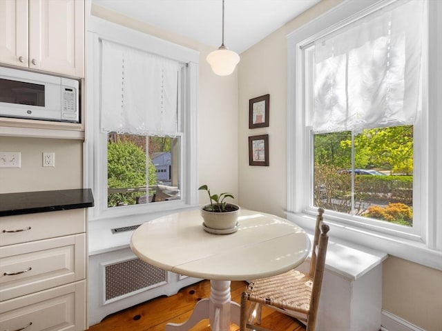 view of dining area