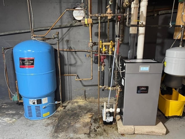 103 Sycamore St, Holbrook, MA 02343 - utility room with a heating unit