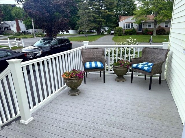 103 Sycamore St, Holbrook, MA 02343 - view of wooden terrace