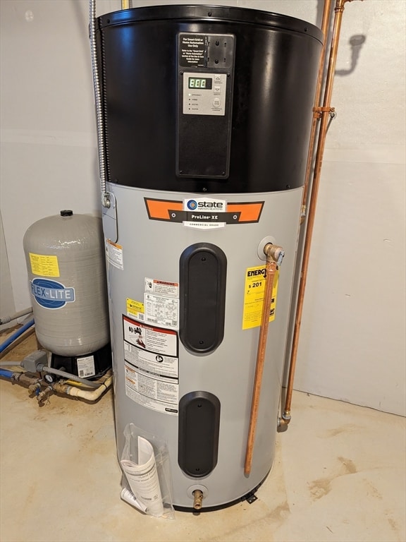 utilities featuring hybrid water heater