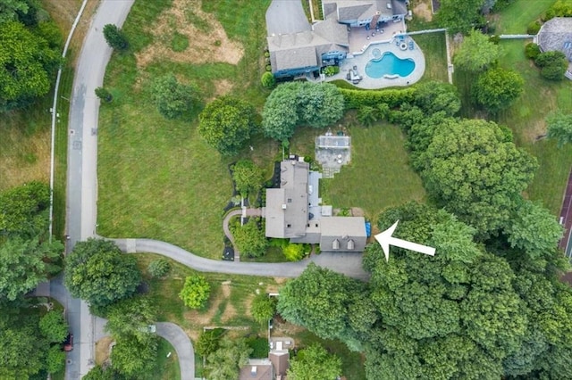 aerial view