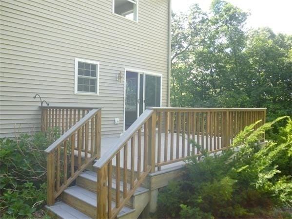 97 N Row Rd, Sterling, MA 01564 - view of wooden terrace