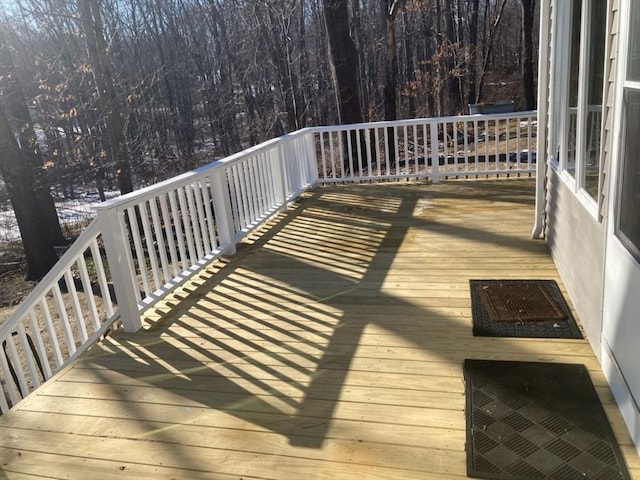 view of deck