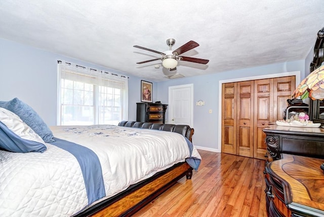 11 Balmoral Dr, Methuen, MA 01844 - bedroom with light wood finished floors, a ceiling fan, and baseboards