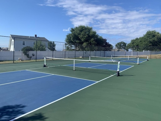 view of sport court with basketball court