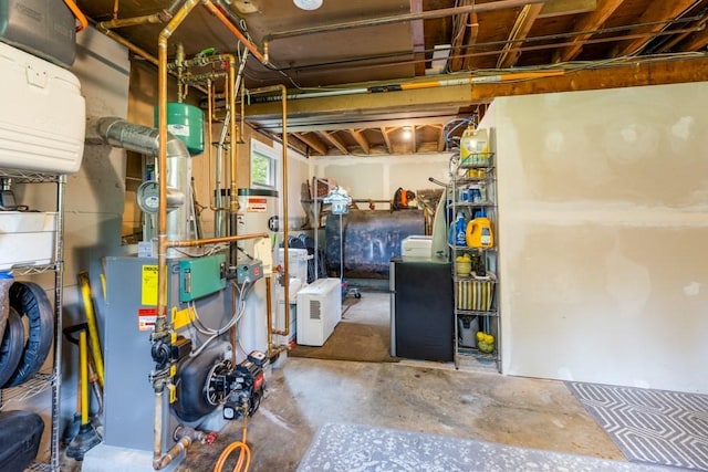 13 Shagbark Rd, Sandwich, MA 02644 - below grade area featuring a heating unit