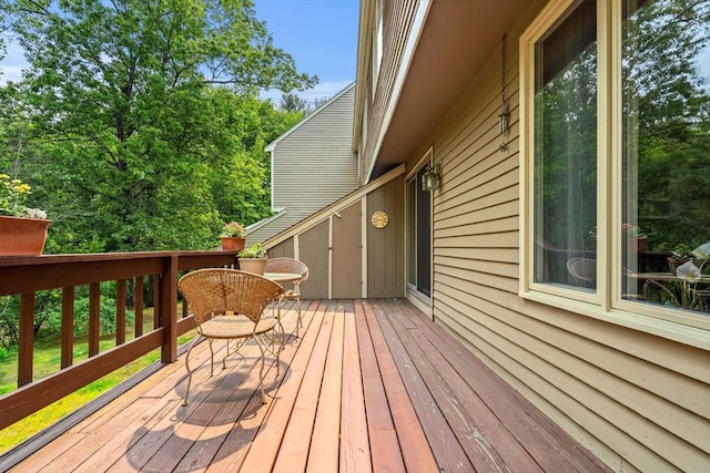42 Brickett Hill Cir Unit 114, Haverhill, MA 01830 - view of wooden deck