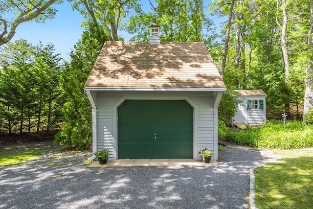 1441 Old Post Rd, Barnstable, MA 02648 - view of detached garage