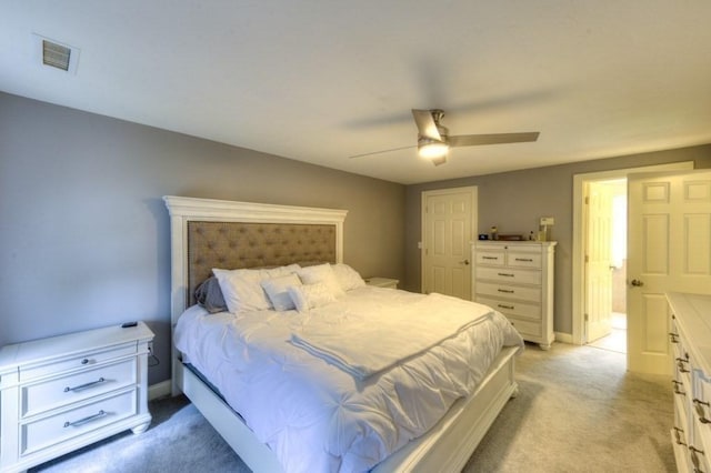 15 Bailin Dr, Worcester, MA 01604 - bedroom with light carpet, a ceiling fan, and baseboards