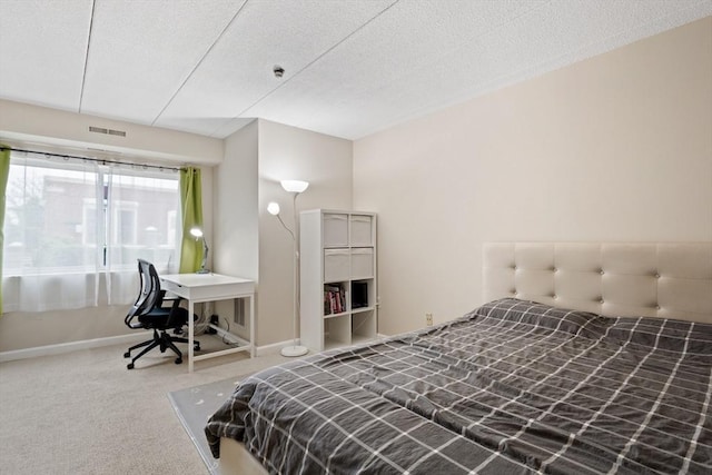 10 Foster St Unit 203, Wakefield, MA 01880 - carpeted bedroom with a textured ceiling and visible vents