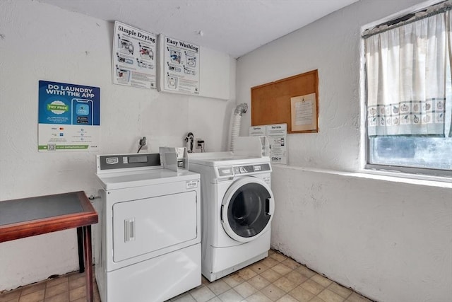 50 Juniper Rd Unit 1C, North Attleboro, MA 02760 - community laundry room with washer and clothes dryer and light flooring