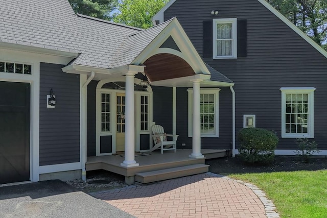 8 Whitaker Ln, Groton, MA 01450 - property entrance featuring a porch