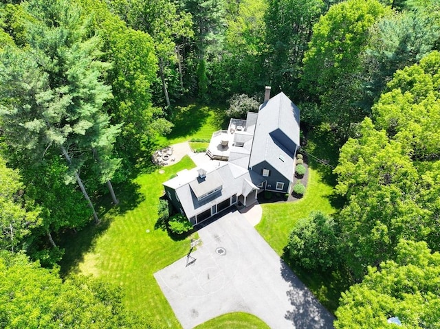 8 Whitaker Ln, Groton, MA 01450 - view from above of property