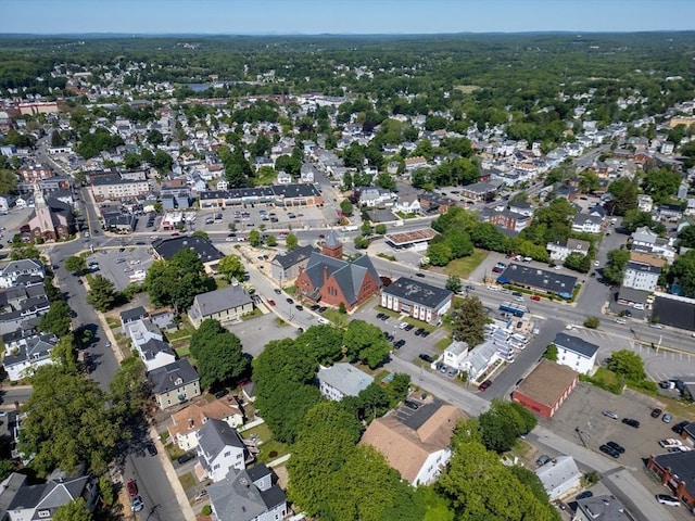 31-33 Ashland St Unit 5, Haverhill, MA 01830 - aerial view of property and surrounding area with nearby suburban area