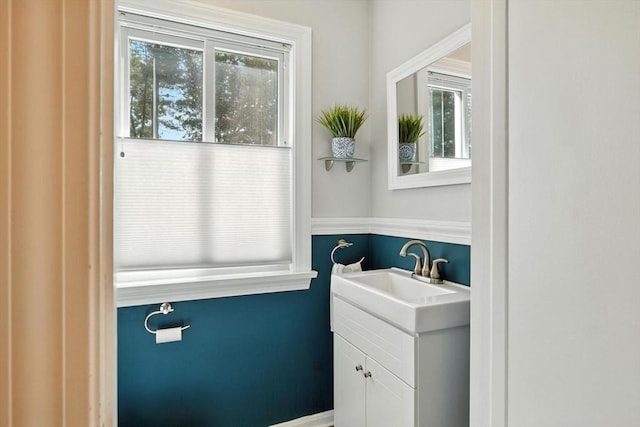 9 E Colonial Rd, Wilbraham, MA 01095 - half bath with vanity