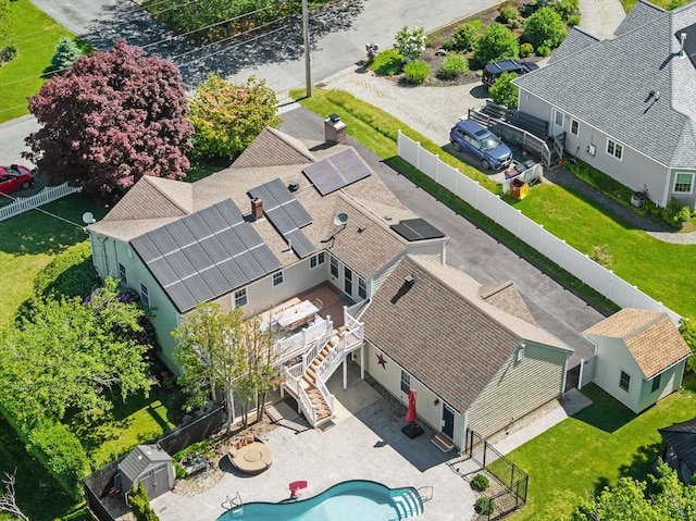 77 Columbus Dr, Fall River, MA 02720 - view from above of property