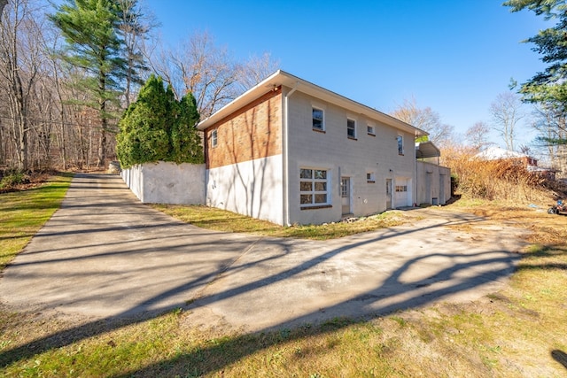 view of side of property