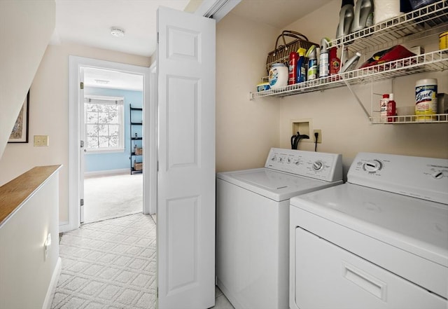 57 Alma Ave Unit 57, Belmont, MA 02478 - washroom featuring washer and dryer and light carpet