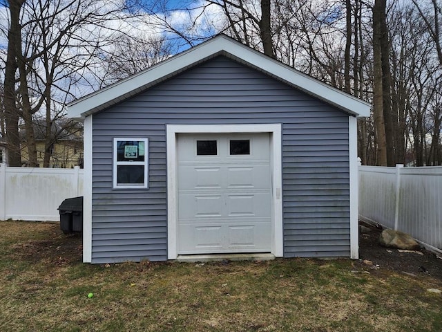 6 Pond St, Avon, MA 02322 - view of outdoor structure with fence and an outdoor structure