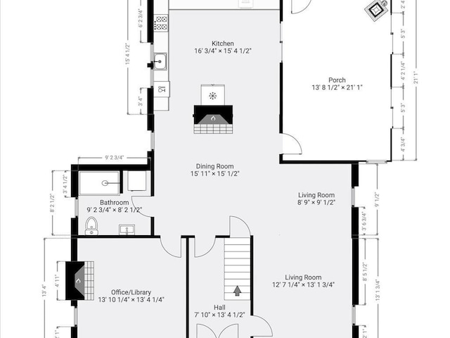 131 Cedar St, Middleboro, MA 02346 - floor plan / room layout