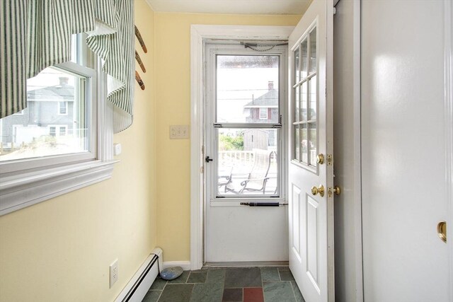 25 11th Rd, Marshfield, MA 02050 - doorway featuring baseboards