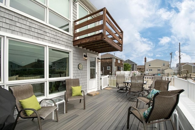25 11th Rd, Marshfield, MA 02050 - deck featuring outdoor dining space