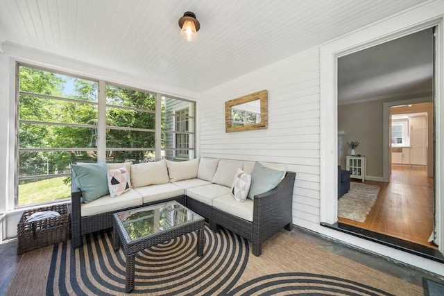 38 Fairmount Rd, Reading, MA 01867 - sunroom with an outdoor living space