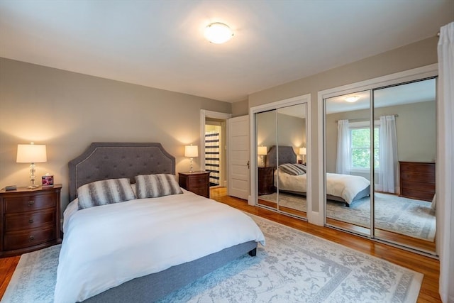 57 Clapp St, Walpole, MA 02081 - bedroom with two closets and wood finished floors