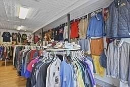 181 W St, Leominster, MA 01453 - spacious closet with hardwood / wood-style floors