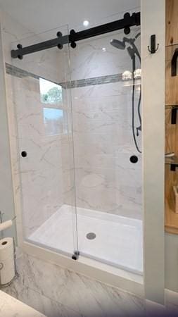 3 Bennett St, Hudson, MA 01749 - bathroom with a stall shower
