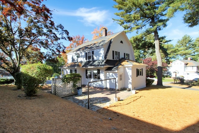 view of rear view of house