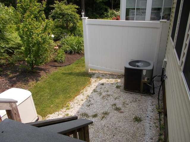 38 Stonebridge Dr Unit 38, Hanson, MA 02341 - view of yard featuring central AC unit