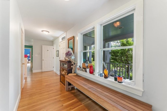 56 Bridle Path, Tisbury, MA 02567 - corridor featuring light wood finished floors and baseboards