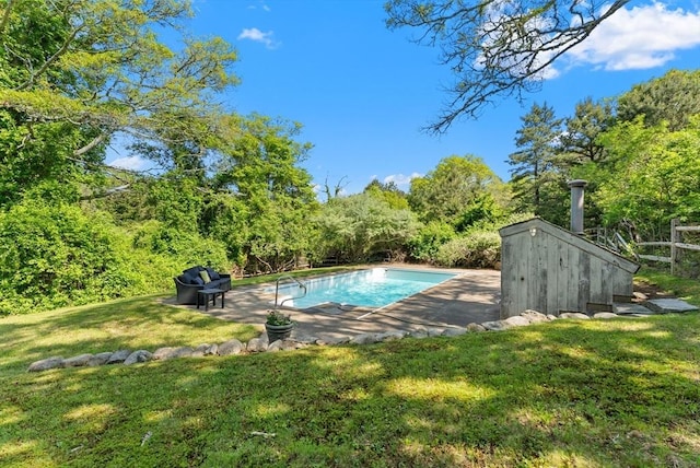 56 Bridle Path, Tisbury, MA 02567 - outdoor pool with a patio area and area for grilling
