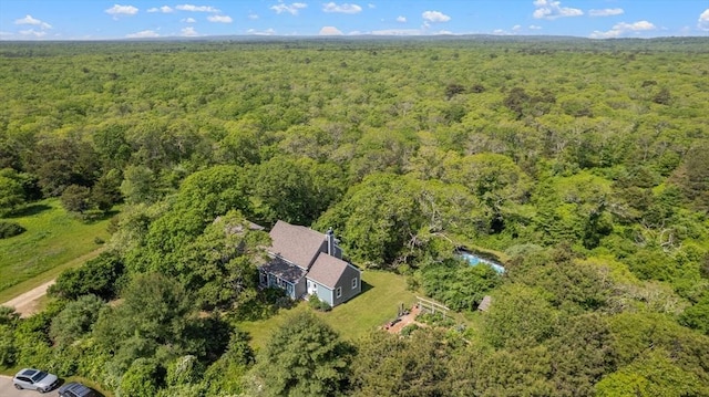56 Bridle Path, Tisbury, MA 02567 - view of property location with a heavily wooded area