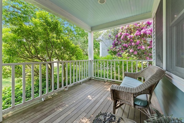 56 Bridle Path, Tisbury, MA 02567 - view of wooden terrace