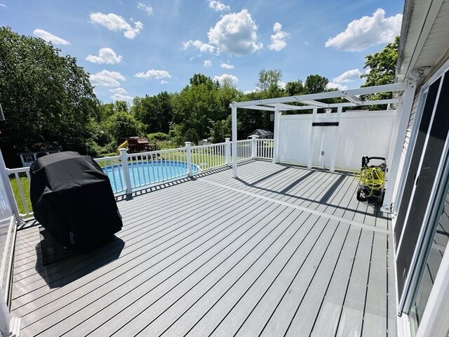 38 Thayer Ave, Whitman, MA 02382 - view of deck